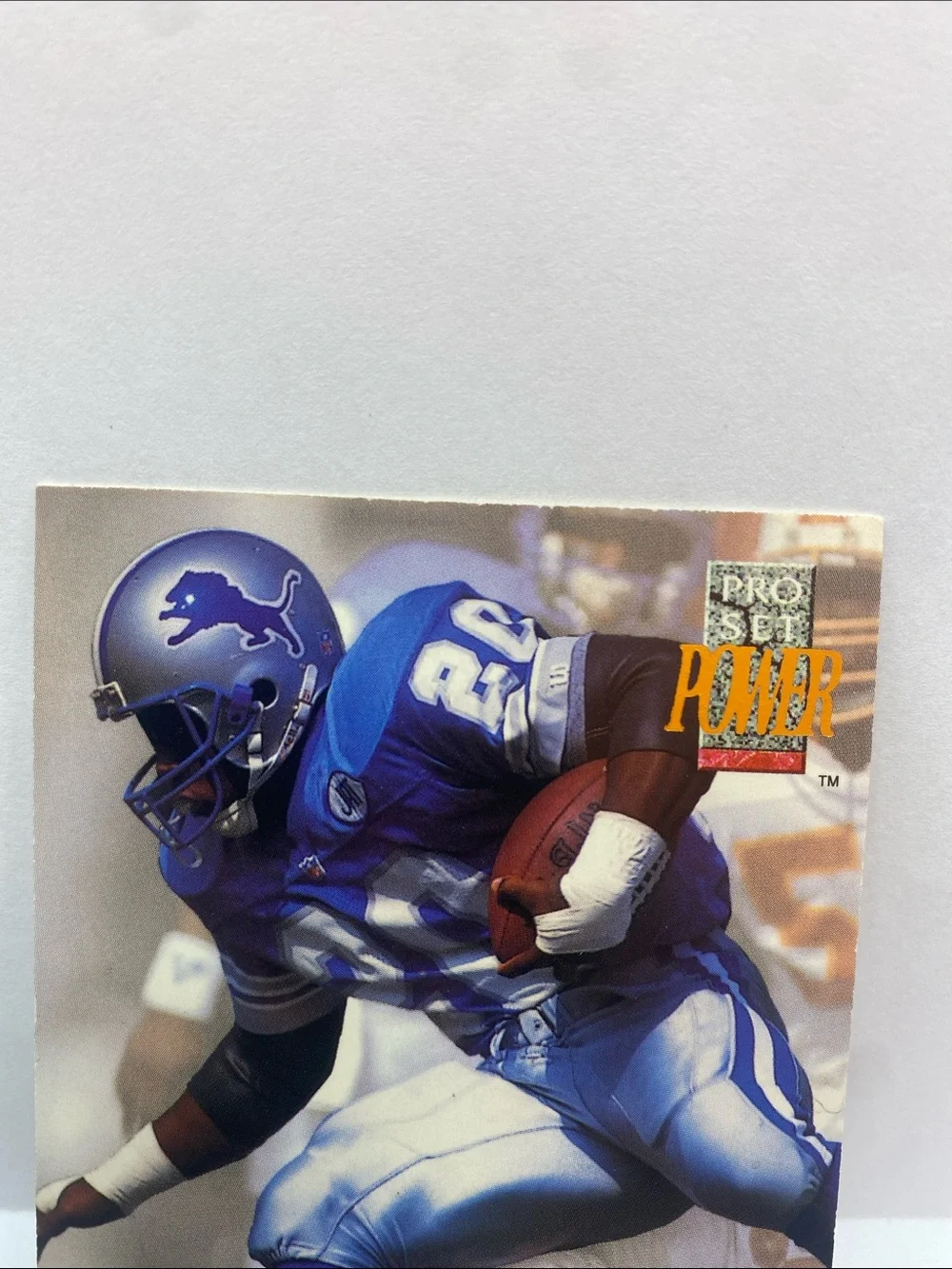 1992 Pro Set Barry Sanders Detroit Lions #20 (005)